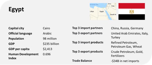 egypt profile trade